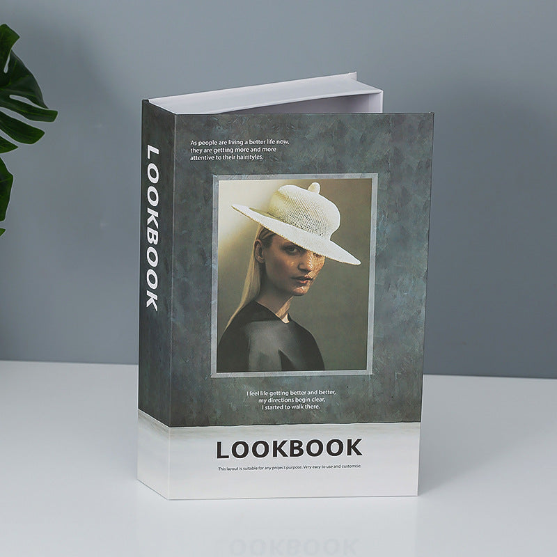 Nordic Style Decorative Fake Book Storage Box