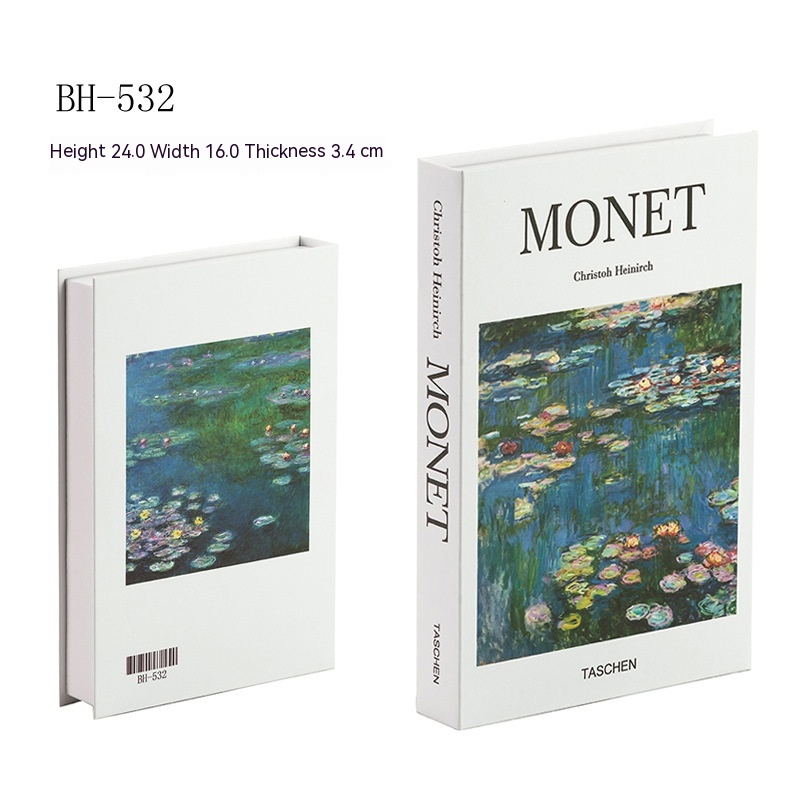 Minimalist Nordic Style Simulation Book Ornaments