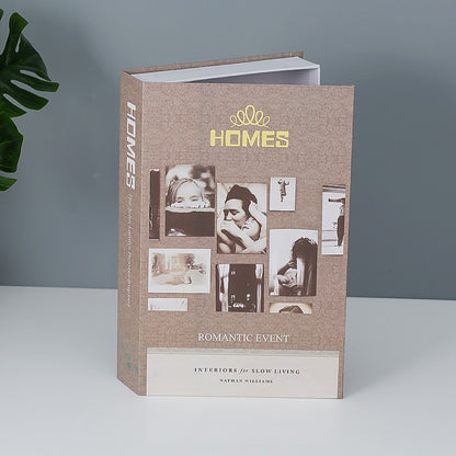 Nordic Style Decorative Fake Book Storage Box