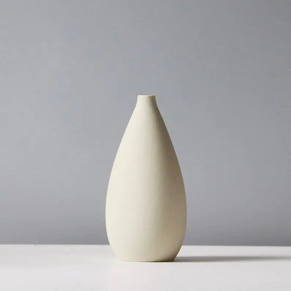 Nordic Colored Ceramic Vase Collection